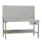 Little Giant Welded Workbenches, 5000 lbs. Cap, 24" x 48", Adj Height, Pegboard WSL22448AHPB - alternate 2